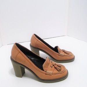 Tommy Hilfiger Heeled Brown Moccasins Womens 5